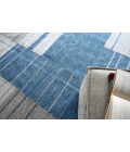 Exquisite Rugs Scandinavian Blue/Ivory 49923X5 3ft.X5ft. Rect. Rug