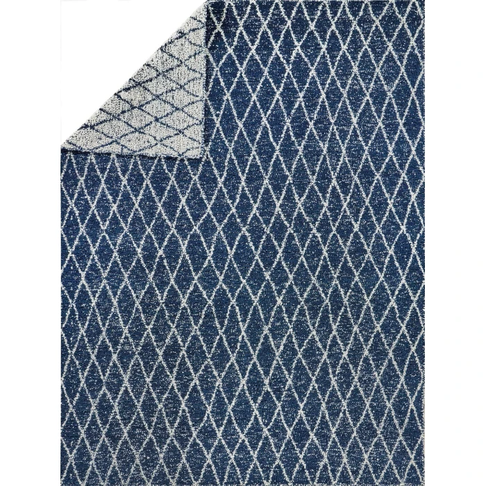 Exquisite Rugs Giorgio Navy/Ivory 49952X3 2ft.X3ft. Rect. Rug