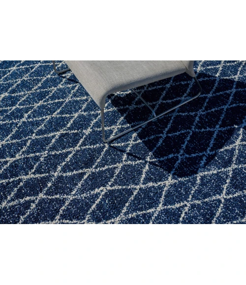 Exquisite Rugs Giorgio Navy/Ivory 499512X15 12ft.X15ft. Rect. Rug