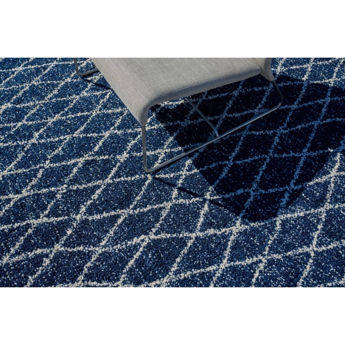 Exquisite Rugs Giorgio Navy/Ivory 49952X3 2ft.X3ft. Rect. Rug