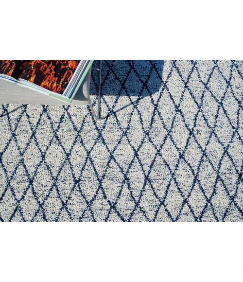Exquisite Rugs Giorgio Navy/Ivory 499512X15 12ft.X15ft. Rect. Rug