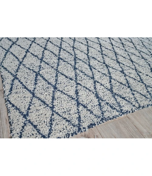 Exquisite Rugs Giorgio Navy/Ivory 499512X15 12ft.X15ft. Rect. Rug