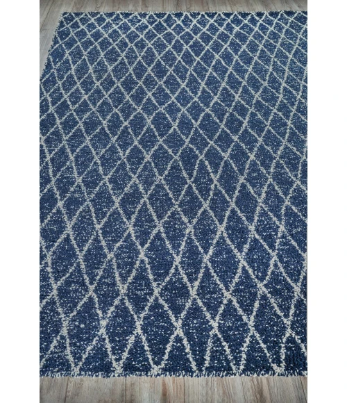 Exquisite Rugs Giorgio Navy/Ivory 499512X15 12ft.X15ft. Rect. Rug