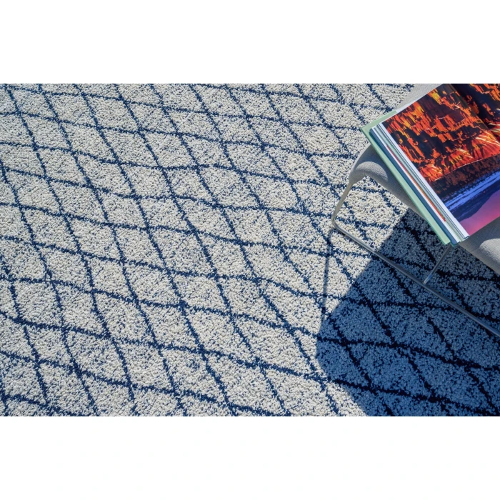 Exquisite Rugs Giorgio Navy/Ivory 49952X3 2ft.X3ft. Rect. Rug
