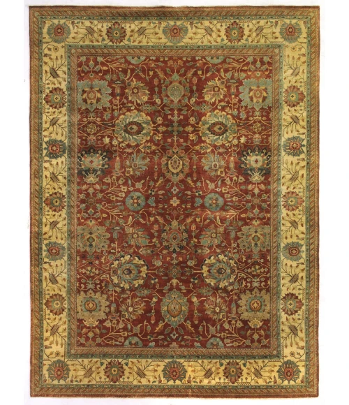 Exquisite Rugs Fine Serapi Rust/Light Gold 50198X10 8ft.X10ft. Rect. Rug