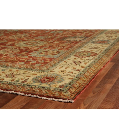 Exquisite Rugs Fine Serapi Rust/Light Gold 50198X10 8ft.X10ft. Rect. Rug