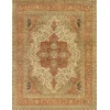 Exquisite Rugs Fine Serapi Ivory/Rust 50228X10 8ft.X10ft. Rect. Rug