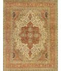 Exquisite Rugs Fine Serapi Ivory/Rust 50228X10 8ft.X10ft. Rect. Rug