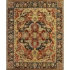 Exquisite Rugs Antique Weave Serapi Rust/Navy/Gold 502410X14 10ft.X14ft. Rect. Rug