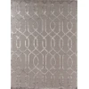 Exquisite Rugs Metro Velvet Light Silver 50466X9 6ft.X9ft. Rect. Rug