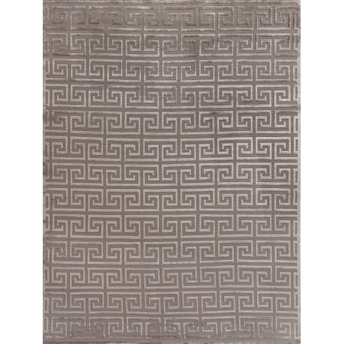 Exquisite Rugs Metro Velvet Light Silver 50488X10 8ft.X10ft. Rect. Rug