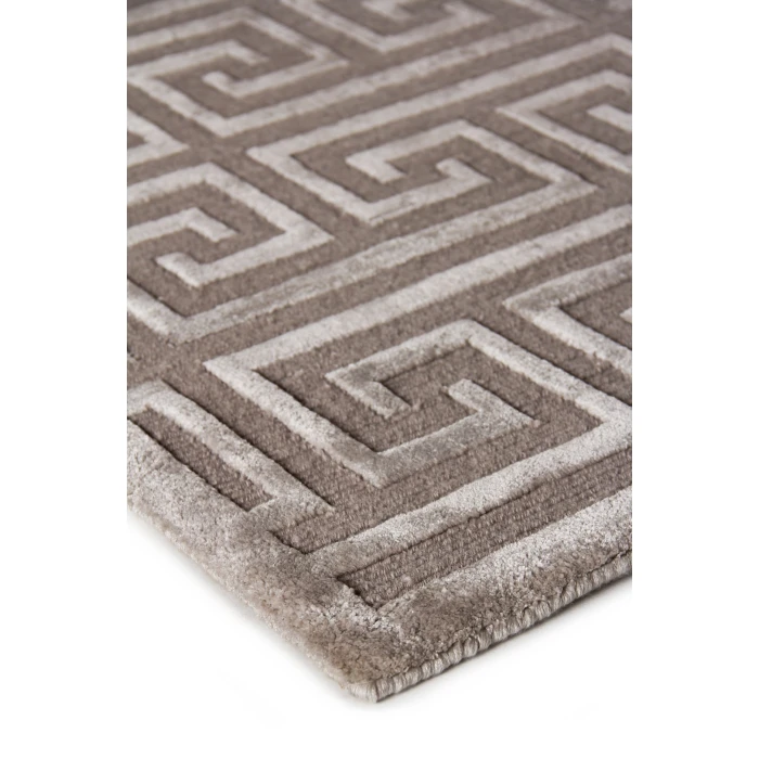 Exquisite Rugs Metro Velvet Light Silver 50488X10 8ft.X10ft. Rect. Rug