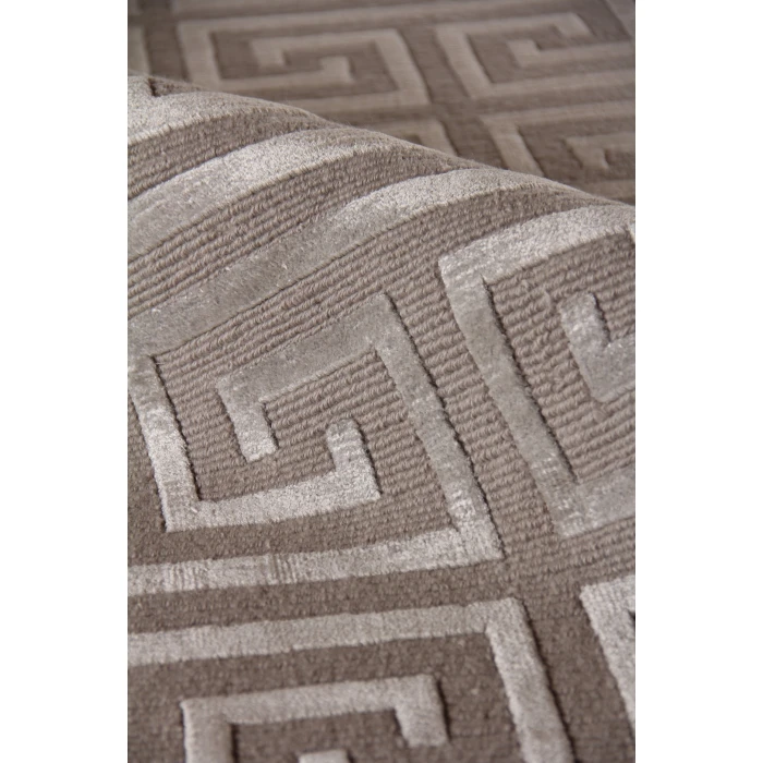 Exquisite Rugs Metro Velvet Light Silver 50488X10 8ft.X10ft. Rect. Rug