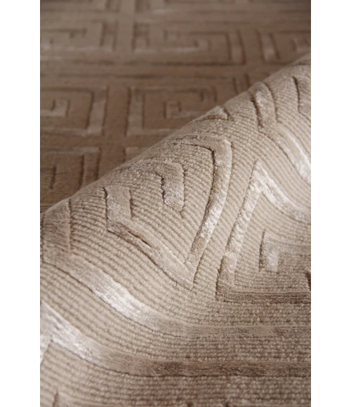 Exquisite Rugs Metro Velvet Light Beige 50498X10 8ft.X10ft. Rect. Rug