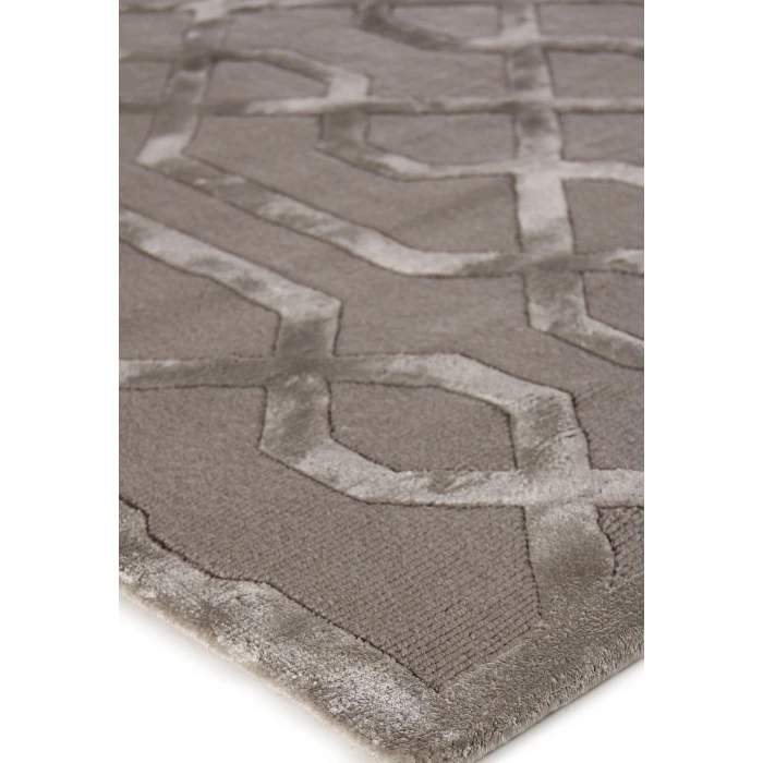 Exquisite Rugs Metro Velvet Silver 505712X15 12ft.X15ft. Rect. Rug