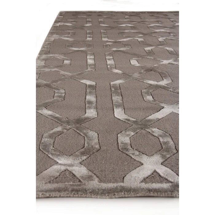 Exquisite Rugs Metro Velvet Silver 505712X15 12ft.X15ft. Rect. Rug