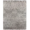 Exquisite Rugs Antique'd Silk Ivory/Silver 50666X9 6ft.X9ft. Rect. Rug