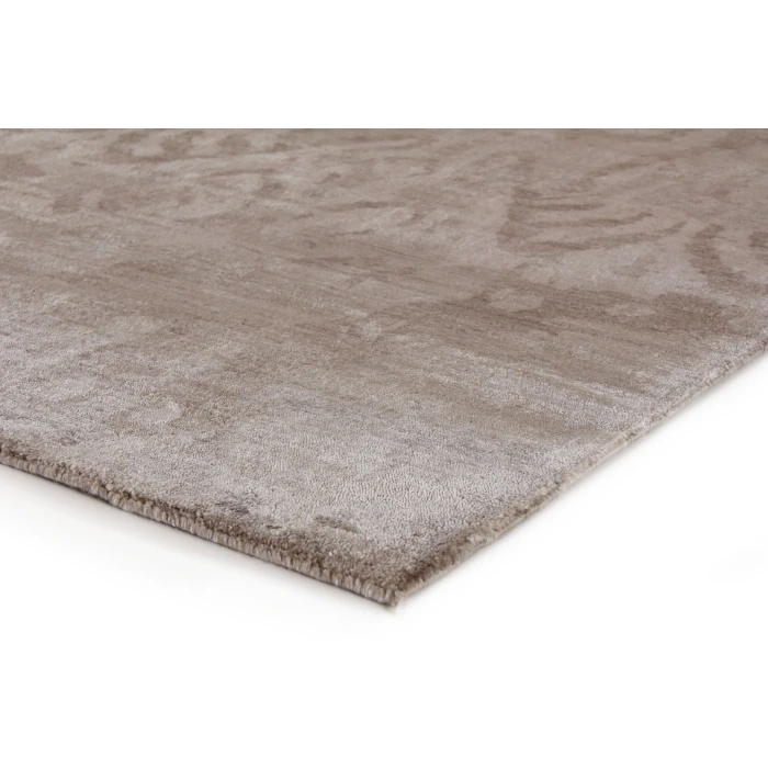 Exquisite Rugs Antique'd Silk Ivory/Silver 50666X9 6ft.X9ft. Rect. Rug