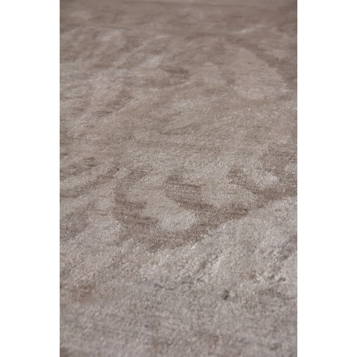 Exquisite Rugs Antique'd Silk Ivory/Silver 50666X9 6ft.X9ft. Rect. Rug