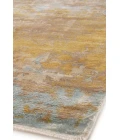 Exquisite Rugs Carrera Blue/Gold 50731X16 1ft.X1ft.6in. Rect. Rug