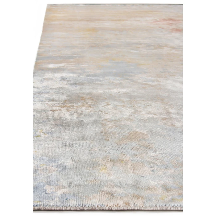 Exquisite Rugs Carrera Blue/Gold 50731X16 1ft.X1ft.6in. Rect. Rug
