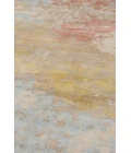 Exquisite Rugs Carrera Blue/Gold 50731X16 1ft.X1ft.6in. Rect. Rug
