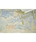Exquisite Rugs Carrera Blue/Gold 50731X16 1ft.X1ft.6in. Rect. Rug