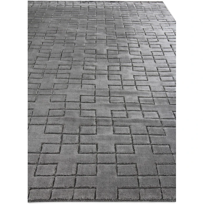 Exquisite Rugs Smooch Geo Dark Gray 50946X9 6ft.X9ft. Rect. Rug