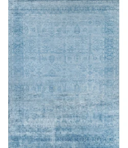 Exquisite Rugs Antique'd Silk Blue 51716X9 6ft.X9ft. Rect. Rug