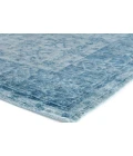 Exquisite Rugs Antique'd Silk Blue 51716X9 6ft.X9ft. Rect. Rug