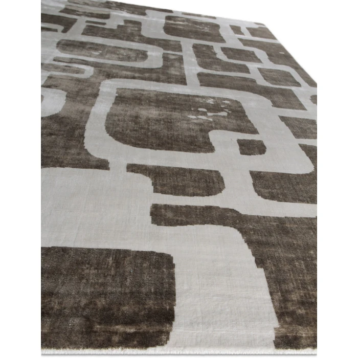 Exquisite Rugs Koda Brown/Ivory 51839X12 9ft.X12ft. Rect. Rug