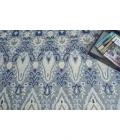 Exquisite Rugs Sarasota Gray/Light Blue 52528X10 8ft.X10ft. Rect. Rug
