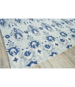 Exquisite Rugs Sarasota Light Blue/Gray 52531X16 1ft.X1ft.6in. Rect. Rug