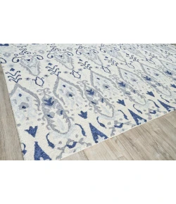 Exquisite Rugs Sarasota Ivory/Gray 52541X16 1ft.X1ft.6in. Rect. Rug
