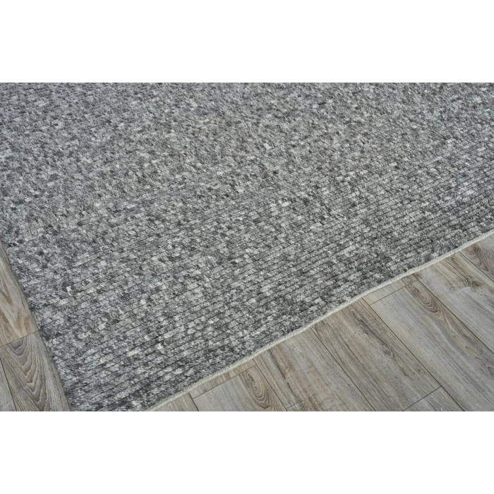 Exquisite Rugs Kaza Charcoal/Gray 53018X10 8ft.X10ft. Rect. Rug