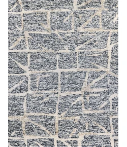 Exquisite Rugs Tahoe Gray/Ivory 53141X16 1ft.X1ft.6in. Rect. Rug