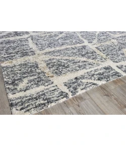 Exquisite Rugs Tahoe Gray/Ivory 53141X16 1ft.X1ft.6in. Rect. Rug