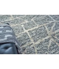 Exquisite Rugs Tahoe Gray/Ivory 53141X16 1ft.X1ft.6in. Rect. Rug