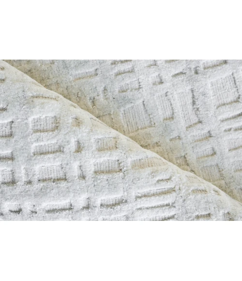 Exquisite Rugs Crescendo White 53234x6 4ft.x6ft. Rect. Rug
