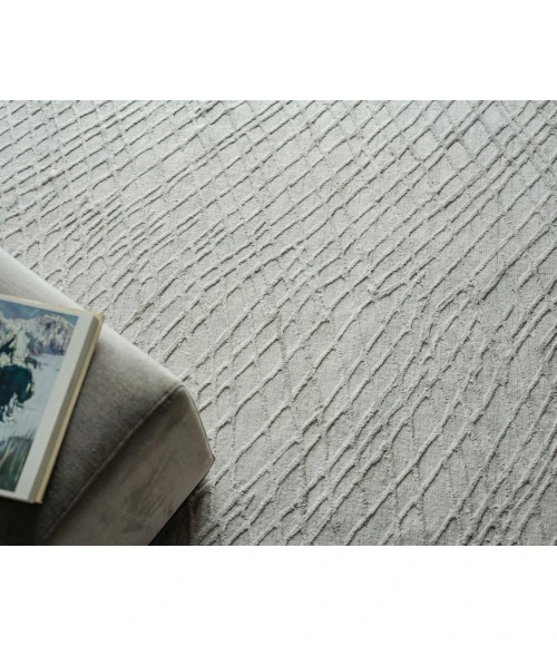 Exquisite Rugs Crescendo Silver 53286X9 6ft.X9ft. Rect. Rug