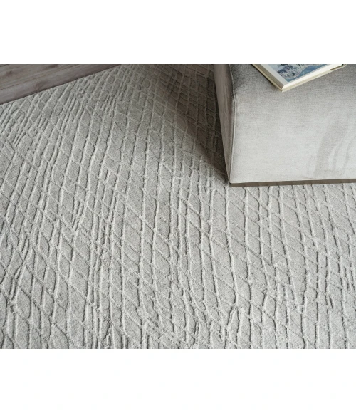 Exquisite Rugs Crescendo Silver 53286X9 6ft.X9ft. Rect. Rug