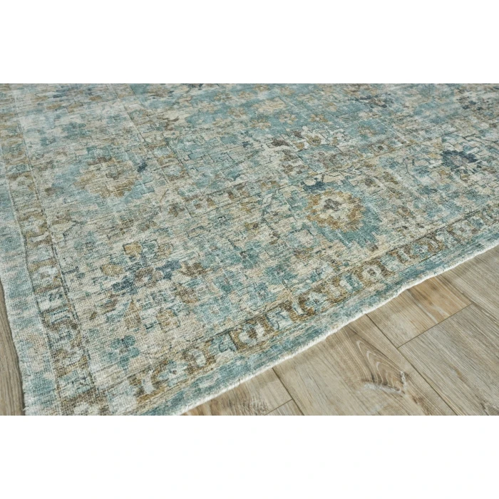Exquisite Rugs Kensington Blue 53398X10 8ft.X10ft. Rect. Rug