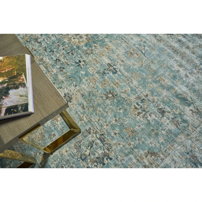 Exquisite Rugs Kensington Blue 53398X10 8ft.X10ft. Rect. Rug