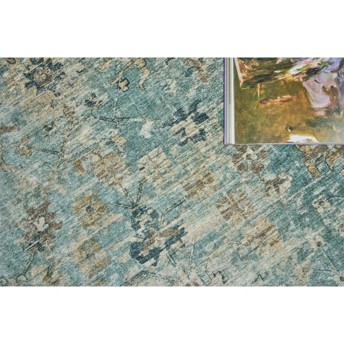 Exquisite Rugs Kensington Blue 53398X10 8ft.X10ft. Rect. Rug