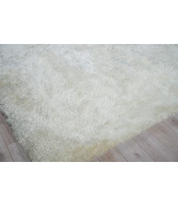 Exquisite Rugs Sumo Shag White 53411X16 1ft.X1ft.6in. Rect. Rug