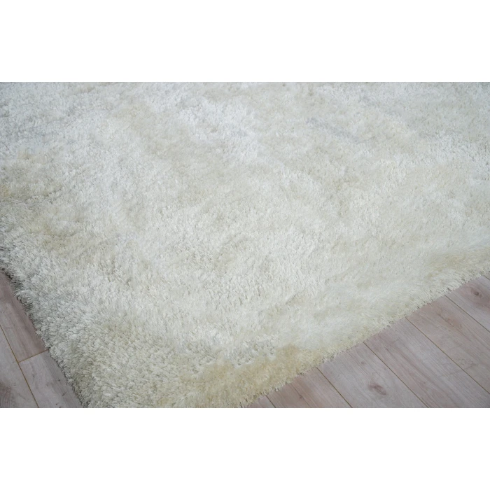 Exquisite Rugs Sumo Shag White 53411X16 1ft.X1ft.6in. Rect. Rug