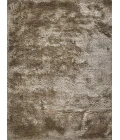 Exquisite Rugs Sumo Shag Taupe 53421X16 1ft.X1ft.6in. Rect. Rug