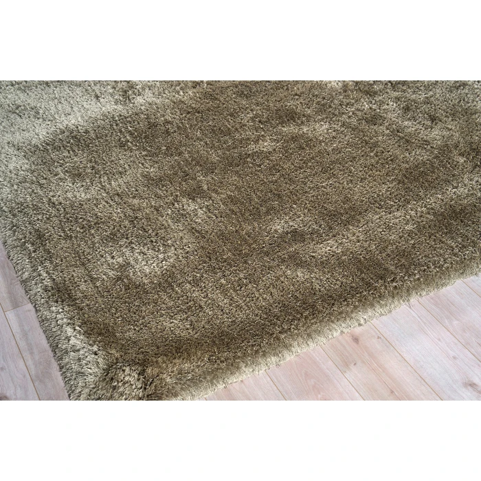 Exquisite Rugs Sumo Shag Taupe 53421X16 1ft.X1ft.6in. Rect. Rug