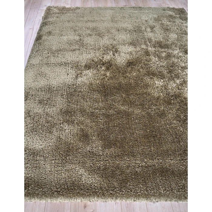 Exquisite Rugs Sumo Shag Taupe 53421X16 1ft.X1ft.6in. Rect. Rug