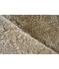 Exquisite Rugs Sumo Shag Taupe 53421X16 1ft.X1ft.6in. Rect. Rug